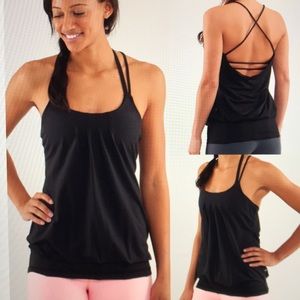 lululemon flow and go tank size 6